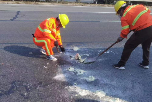宝山公路下沉注浆加固